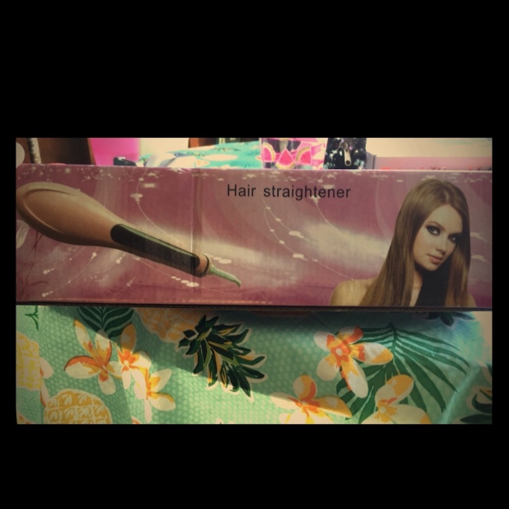-Hair straightener